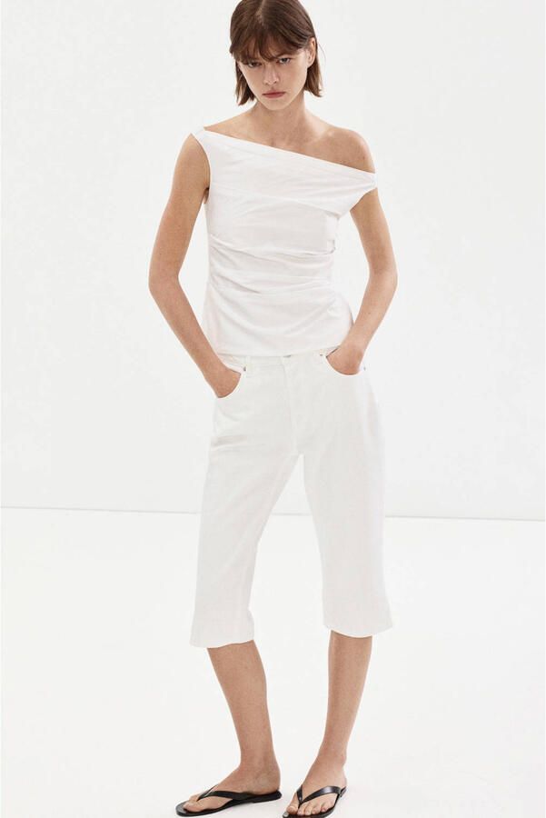 Mango top wit - Foto 1