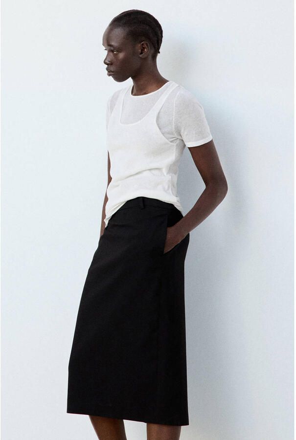 Mango top wit - Foto 2