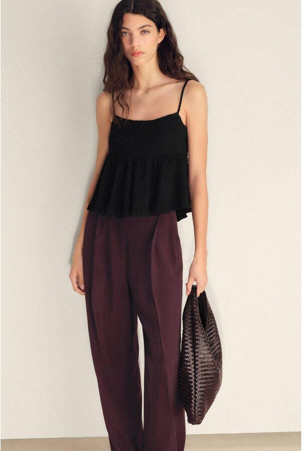 Mango top zwart - Foto 1