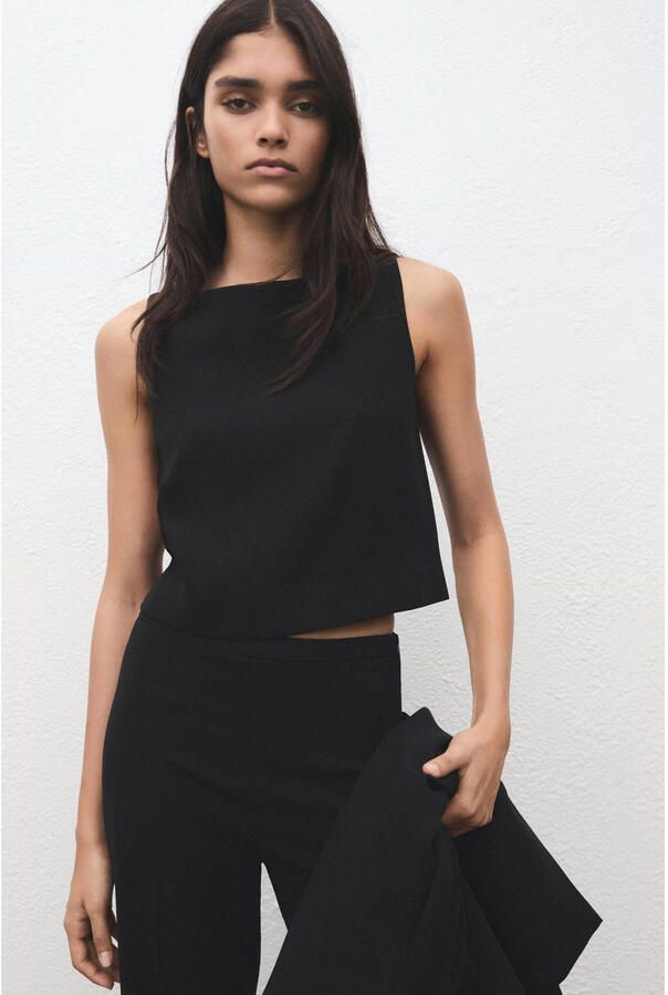 Mango top zwart