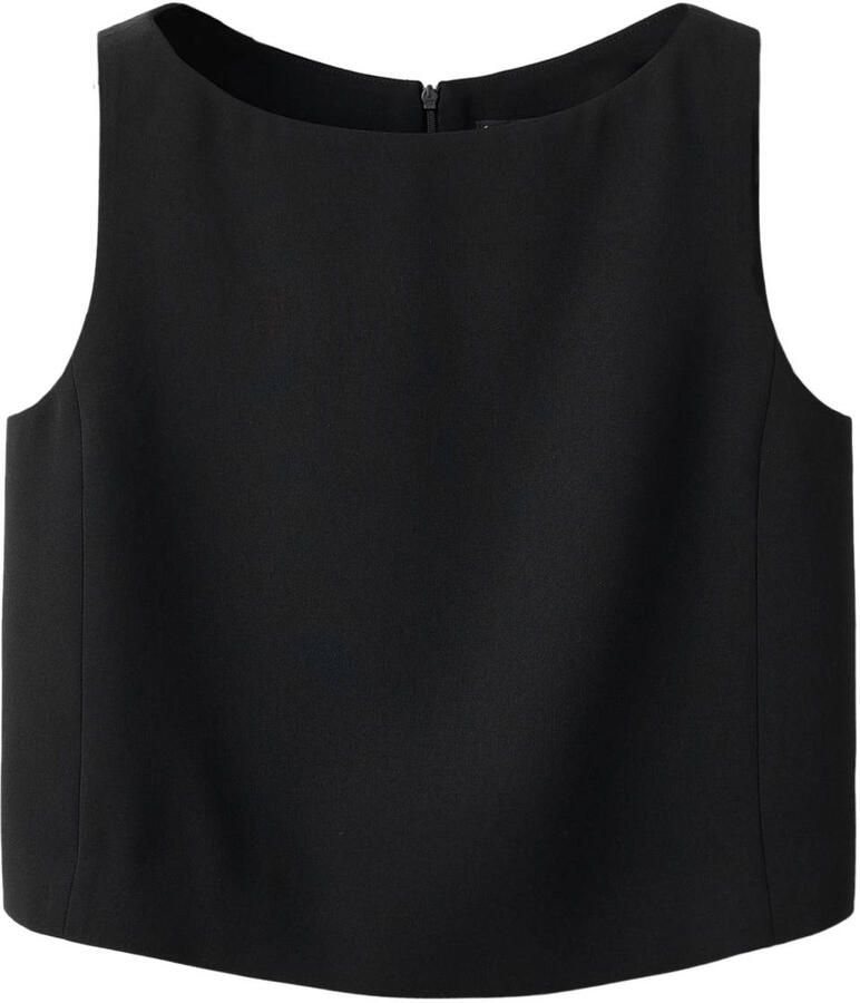 Mango top zwart - Foto 2