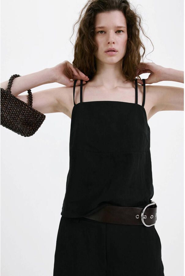 Mango top zwart