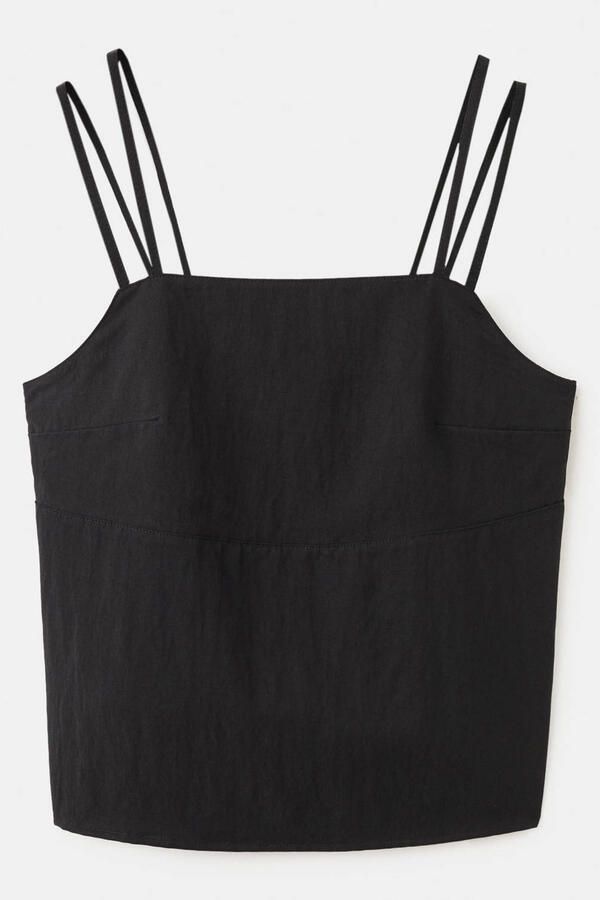 Mango top zwart - Foto 3