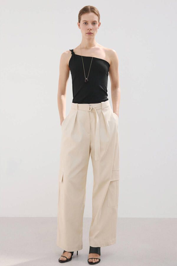 Mango top zwart