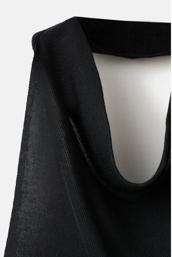 Mango top zwart - Foto 2