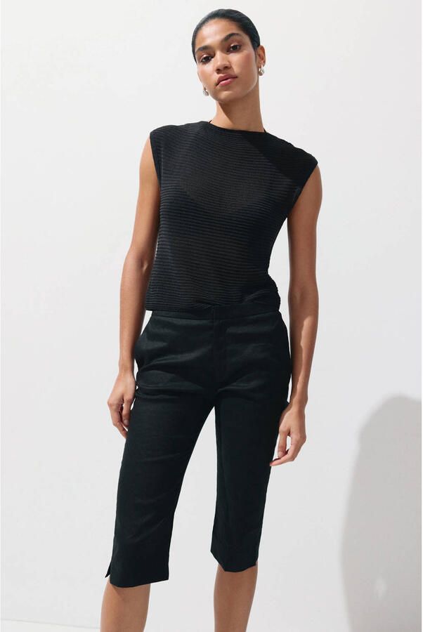 Mango top zwart
