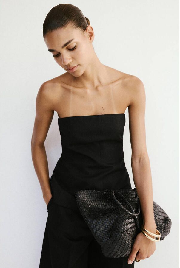 Mango top zwart