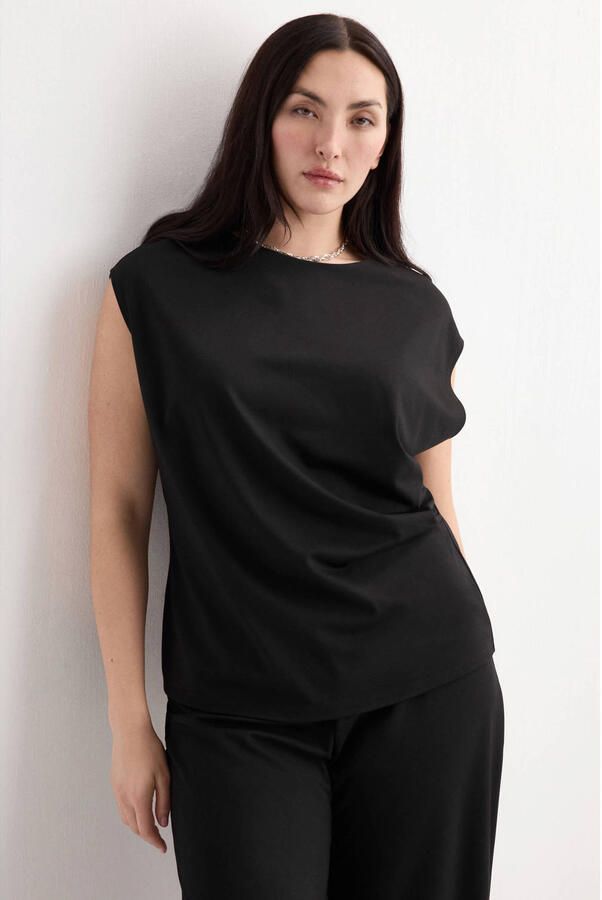 Mango top zwart
