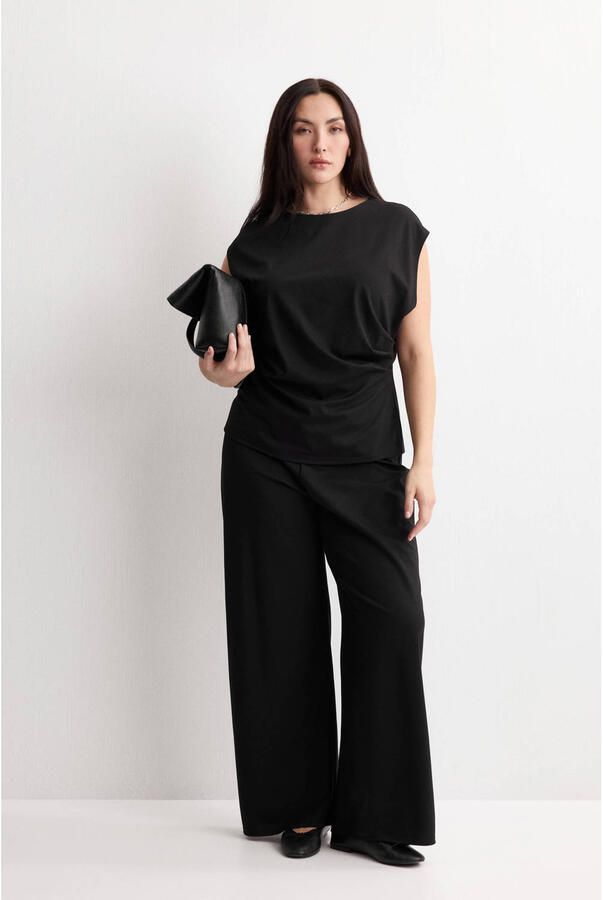 Mango top zwart - Foto 3