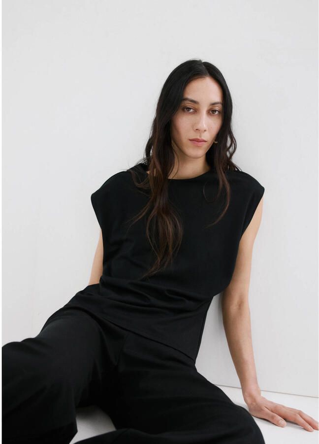 Mango top zwart - Foto 2