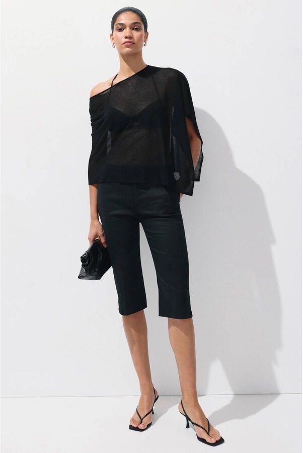 Mango top zwart