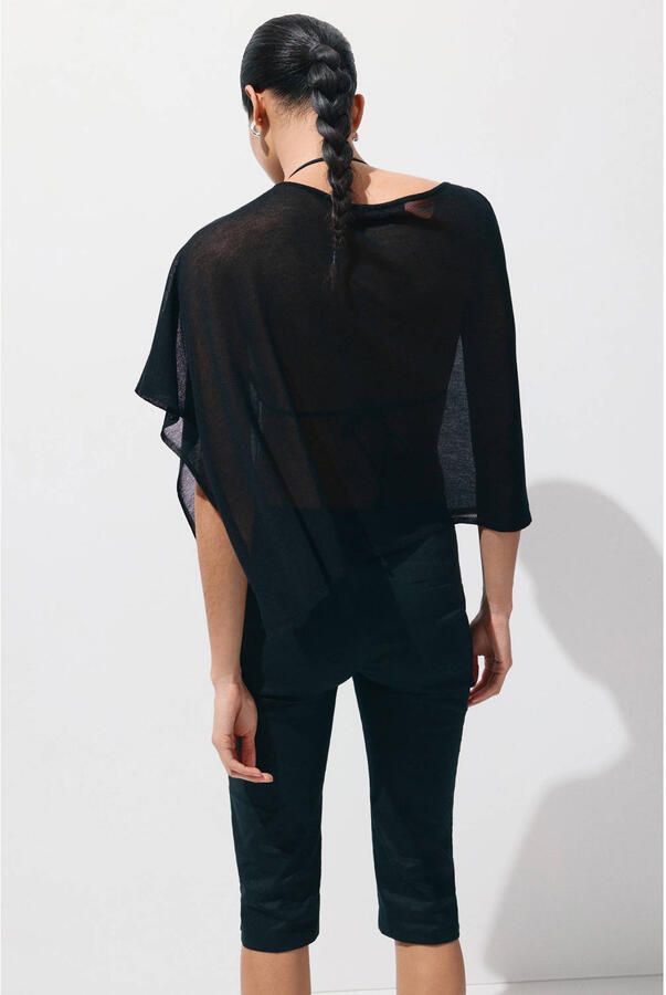 Mango top zwart - Foto 3