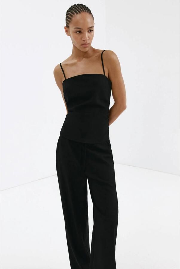 Mango top zwart