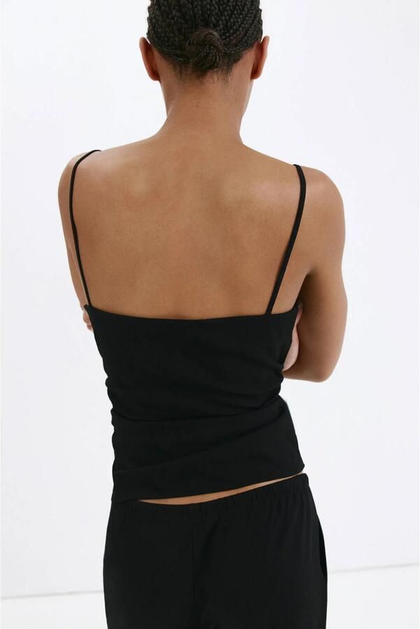 Mango top zwart - Foto 3