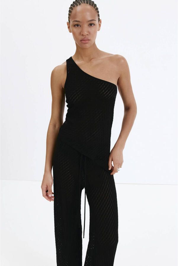Mango top zwart