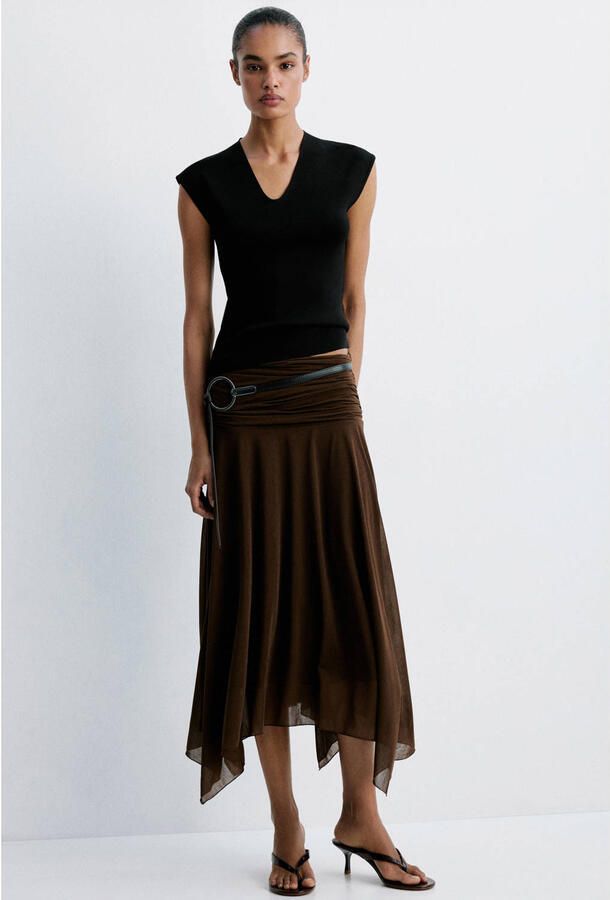 Mango top zwart