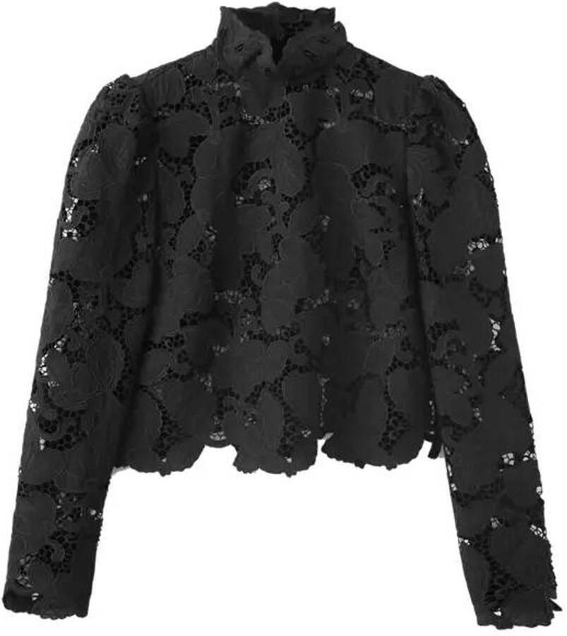 Mango top zwart