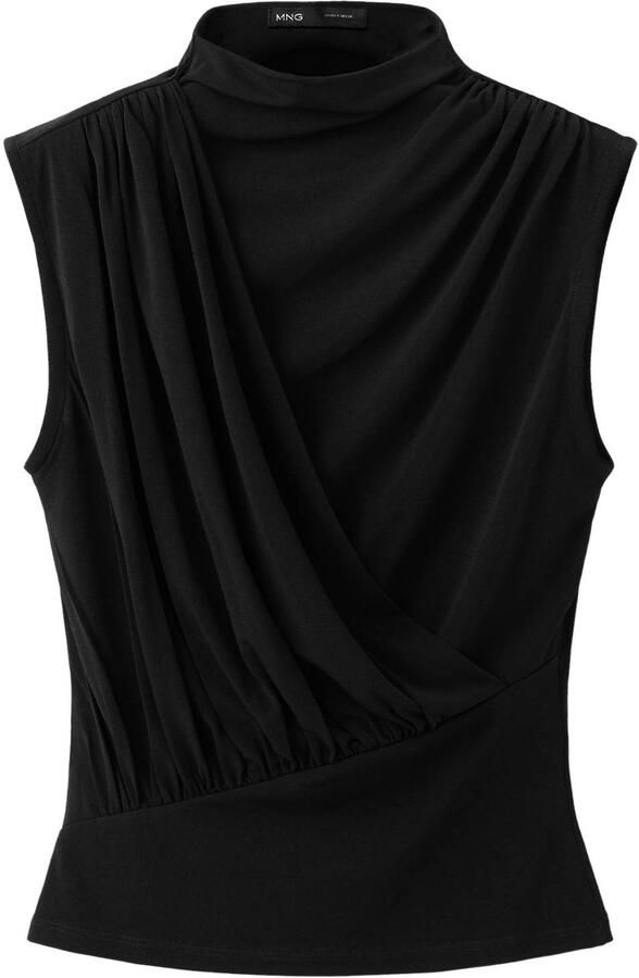 Mango top zwart - Foto 3