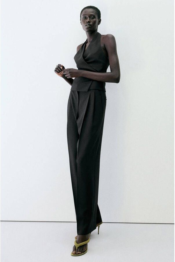 Mango top zwart