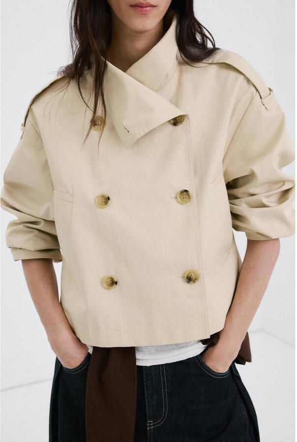 Mango trenchcoat beige