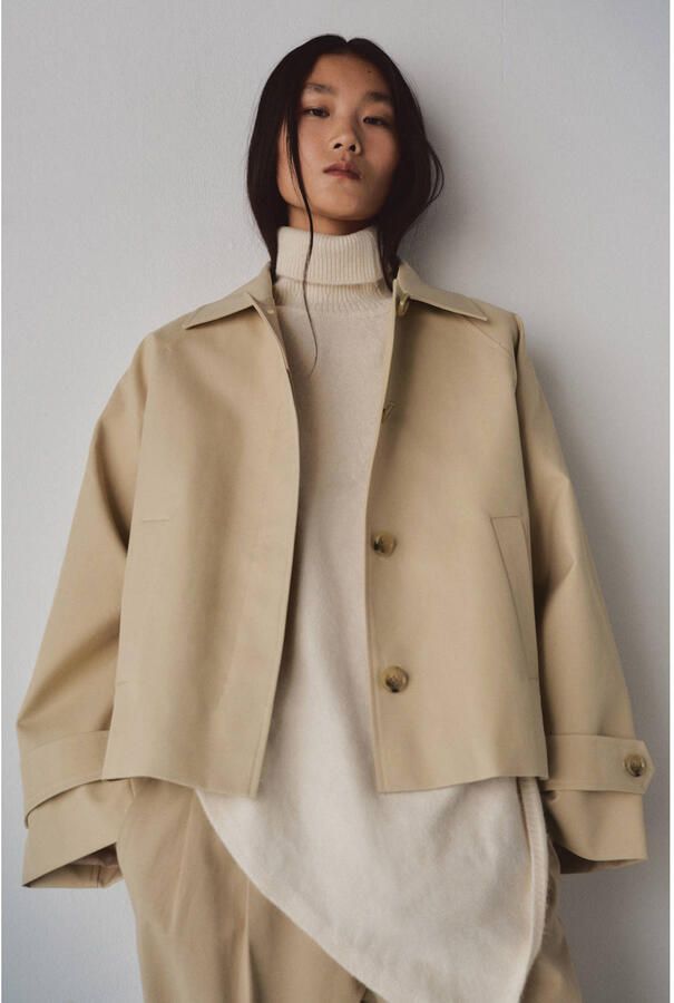 Mango trenchcoat beige
