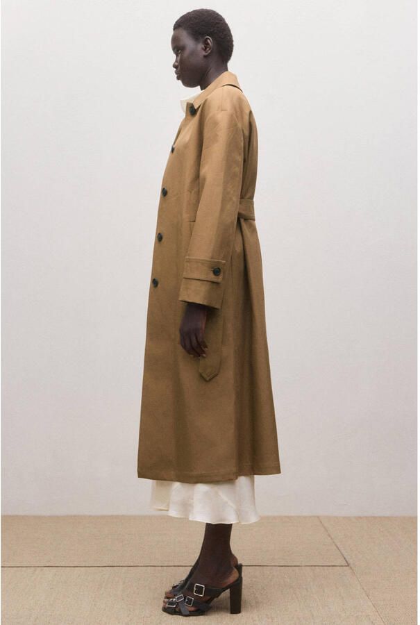 Mango trenchcoat bruin - Foto 2