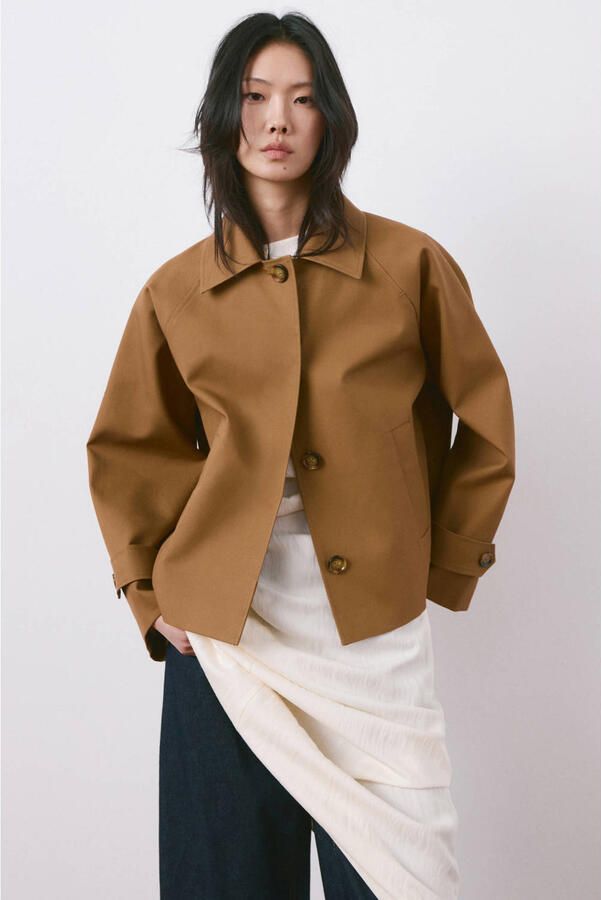 Mango trenchcoat bruin - Foto 2