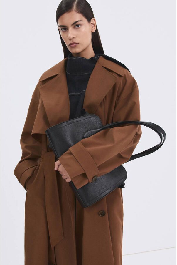Mango trenchcoat bruin - Foto 2