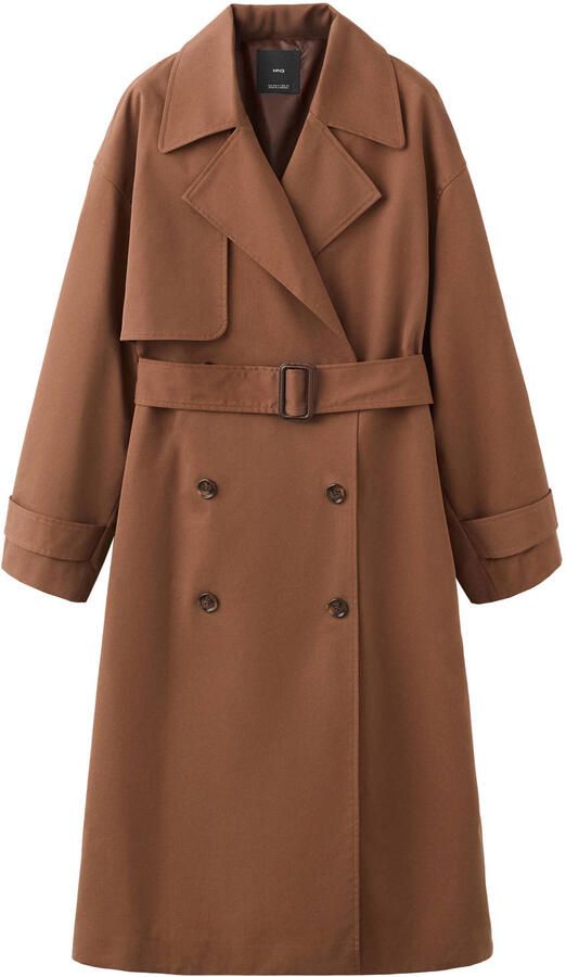 Mango trenchcoat bruin - Foto 3
