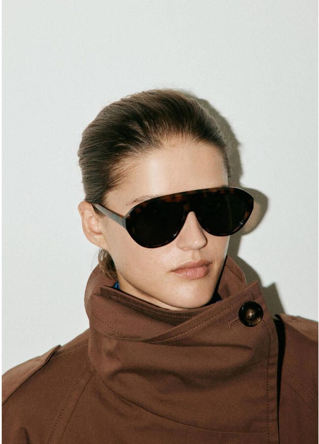 Mango trenchcoat bruin