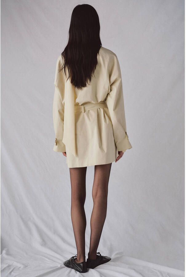 Mango trenchcoat ecru - Foto 3
