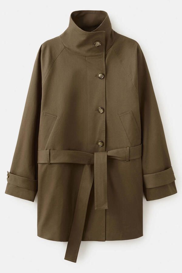 Mango trenchcoat kaki - Foto 3