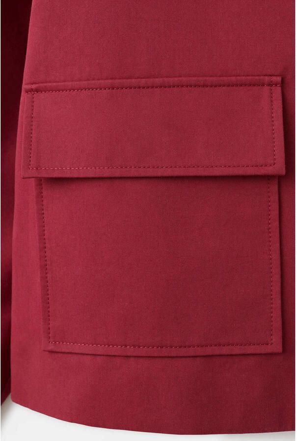 Mango trenchcoat rood - Foto 3