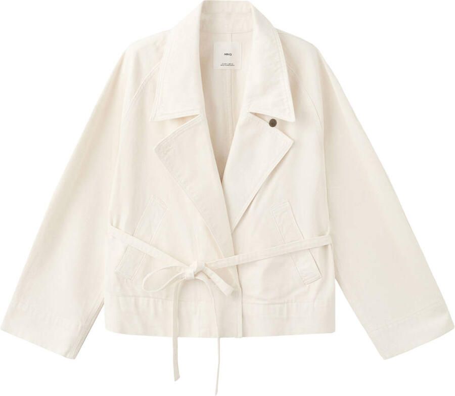 Mango trenchcoat wit - Foto 2