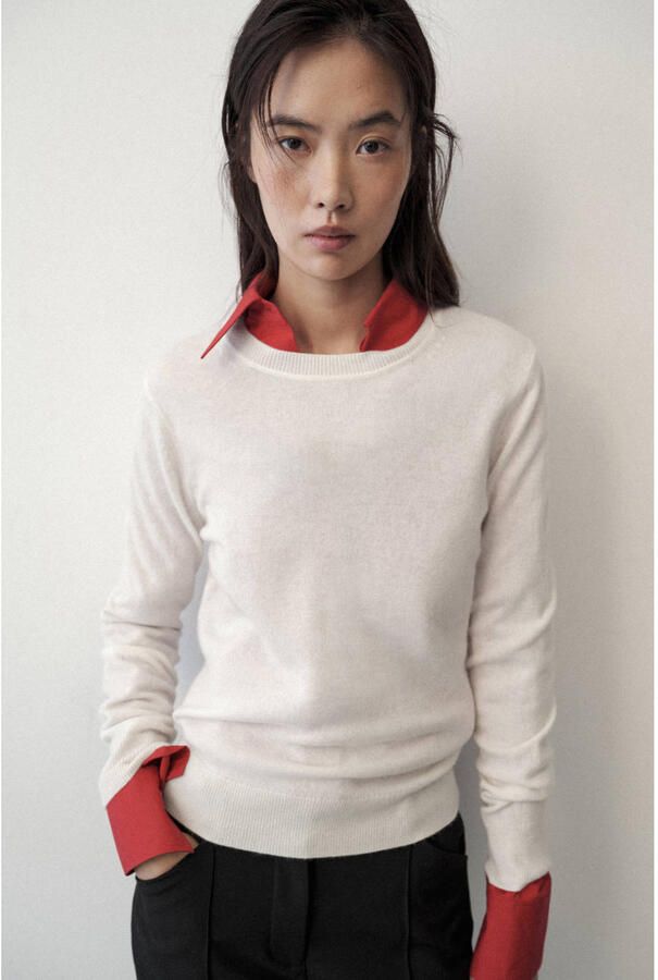 Mango trui beige