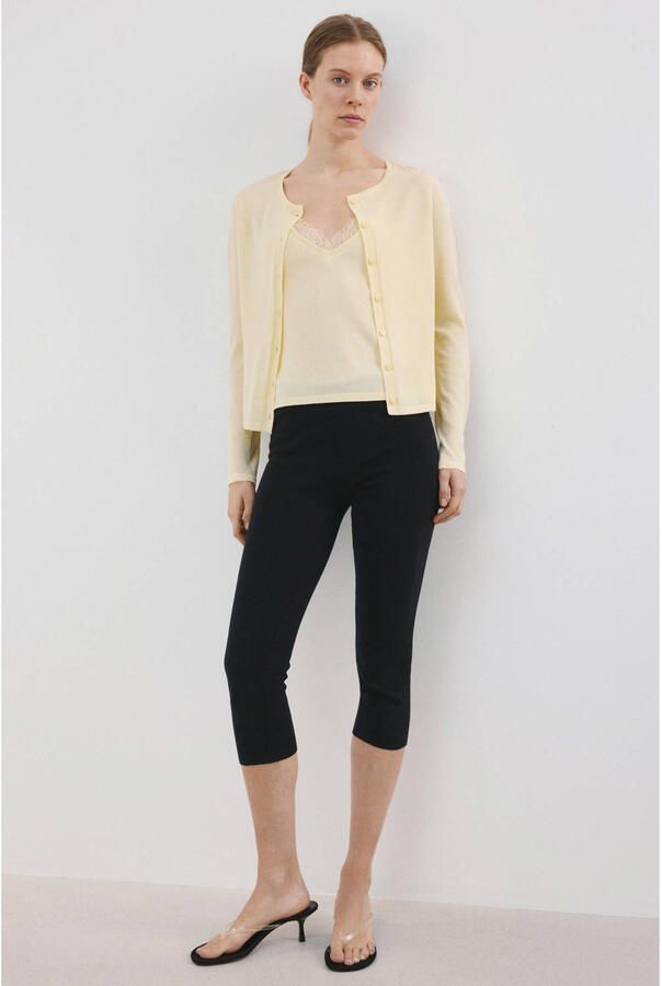Mango vest geel