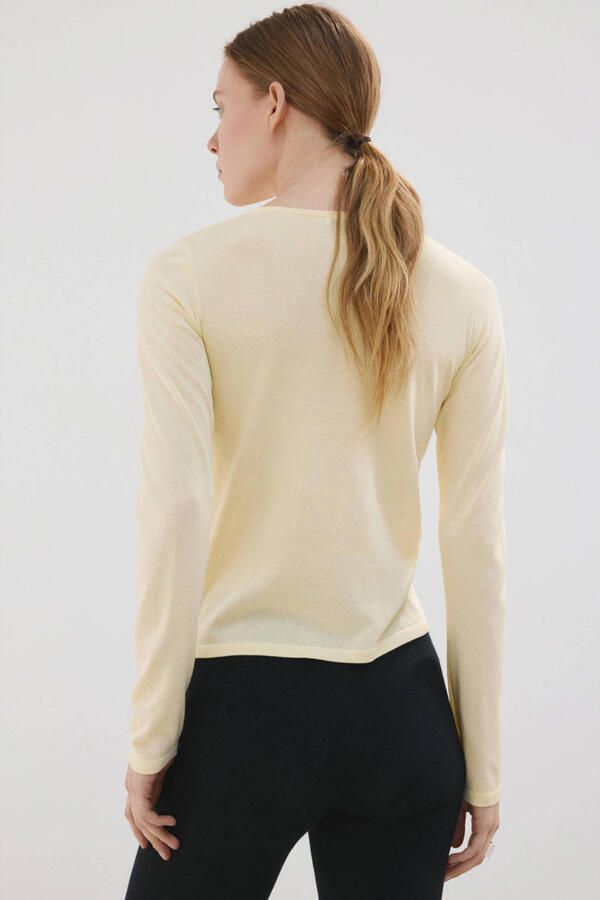 Mango vest geel - Foto 3