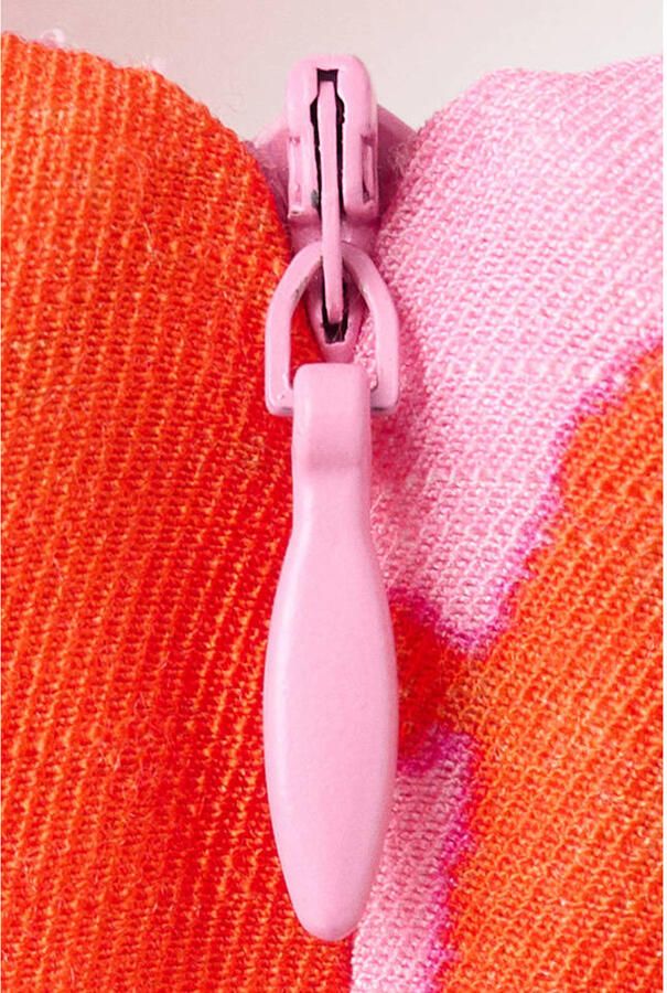 Mango viscose midi gebloemde jurk roze - Foto 2