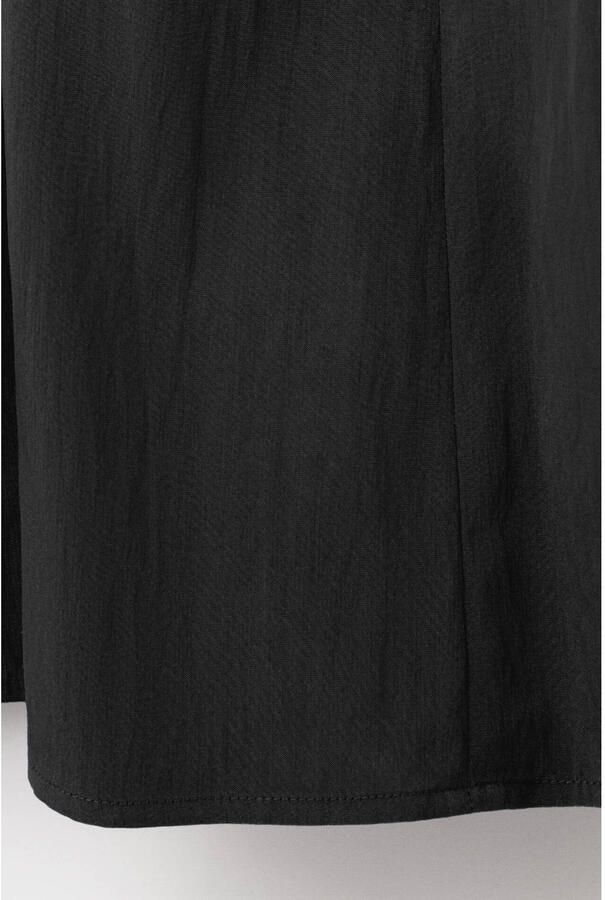 Mango viscose midi zomerjurk zwart - Foto 2