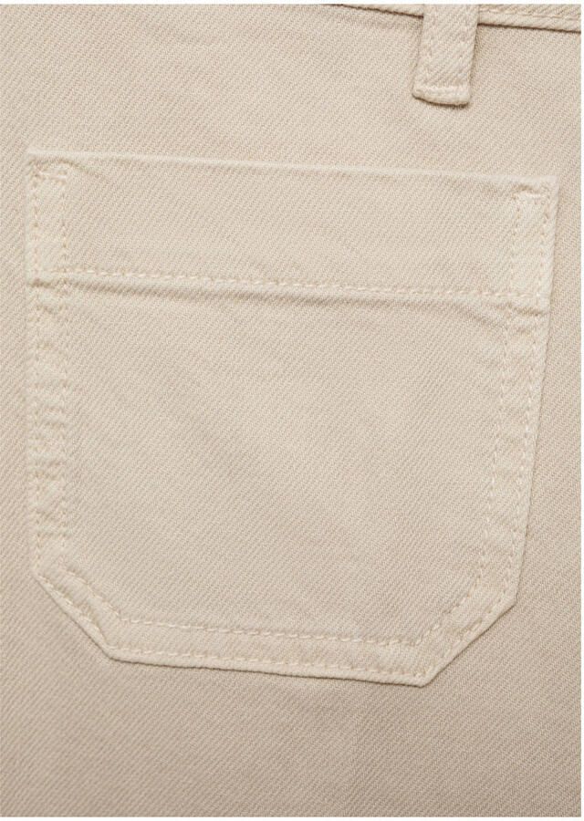Mango wide leg jeans beige - Foto 2