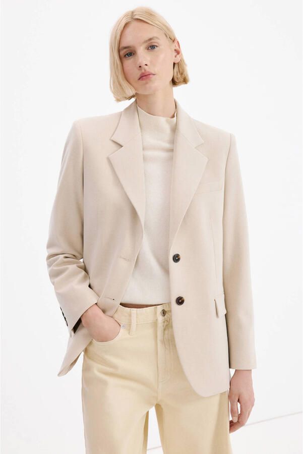 Mango wide leg jeans beige - Foto 3
