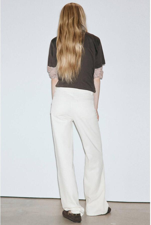 Mango wide leg jeans beige - Foto 2