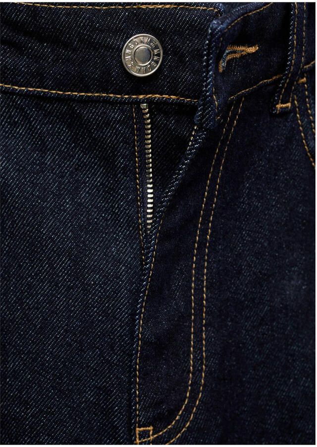 Mango wide leg jeans dark blue denim - Foto 2
