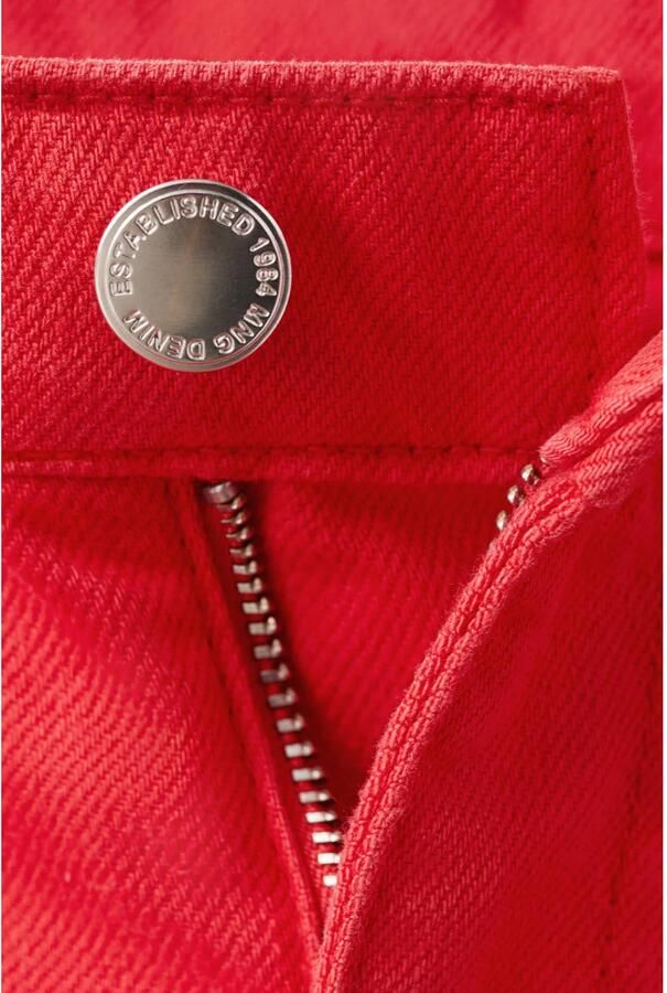 Mango wide leg jeans rood - Foto 3