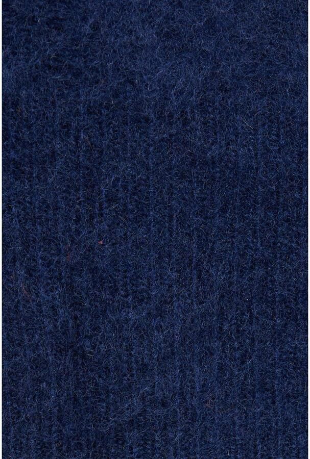 Mango wollen gebreide trui blauw - Foto 2