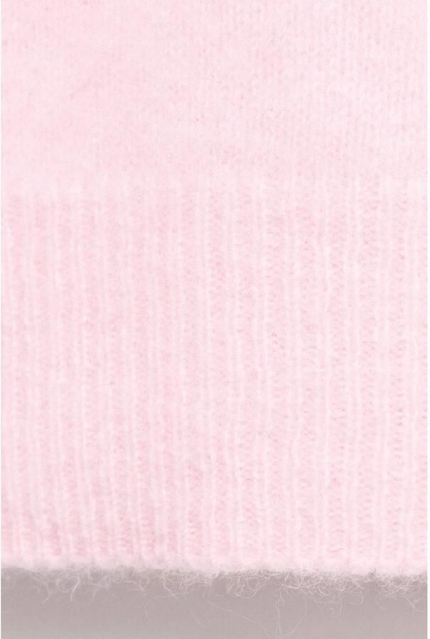 Mango wollen gebreide trui roze - Foto 2