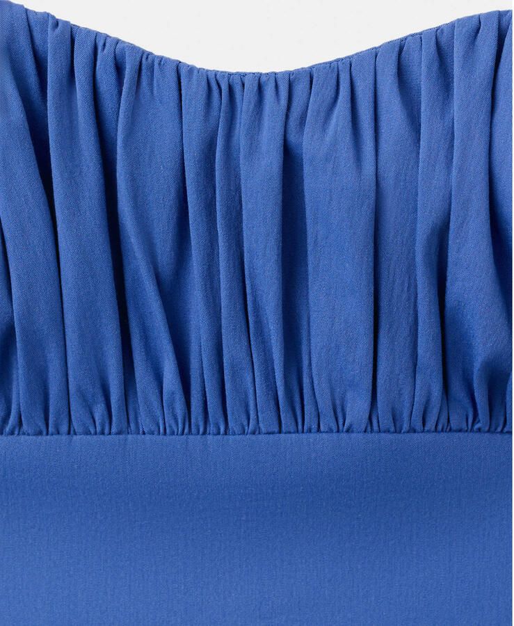 Mango zomerjurk blauw - Foto 2