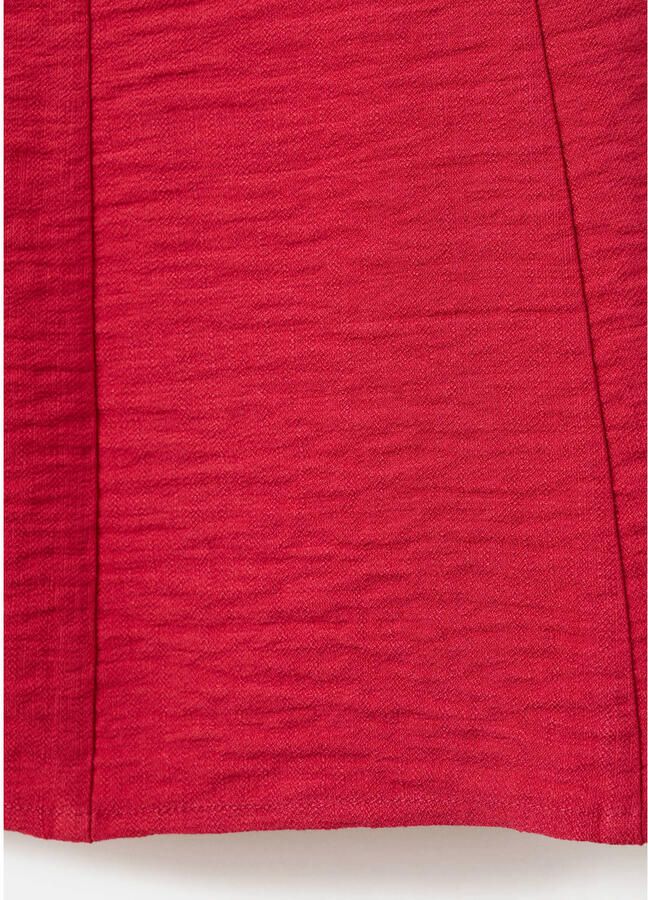 Mango zomerjurk rood - Foto 2