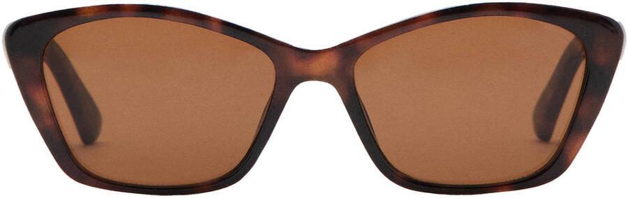 Mango zonnebril met tortoise print bruin - Foto 2