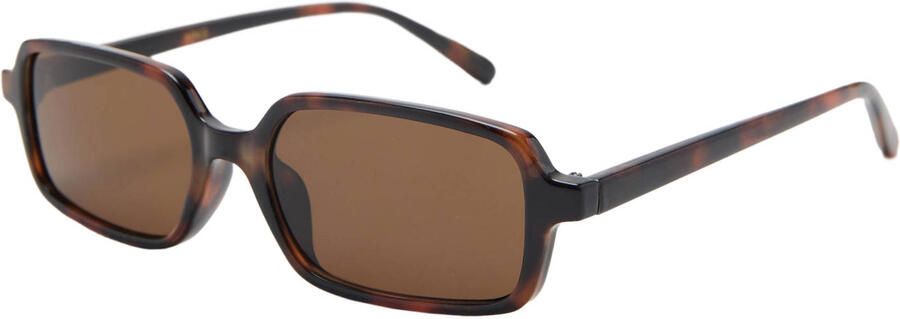 Mango zonnebril met tortoise print bruin